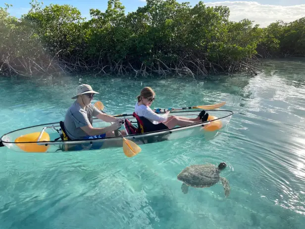 Kayak boat rentals Turks